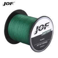 JOF เอ็นตกปลา8Strand ญี่ปุ่นแข็งแรงมาก100โพลีเอธีลีนใสไม่ตกปลาแบบ Fluorocarbon อุปกรณ์เสริม Pesca กลางแจ้ง