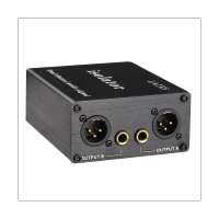 1 Piece LA2XS Audio Isolator Noise Reduction Filter Eliminates Current Noise Dual-Channel Audio Isolators