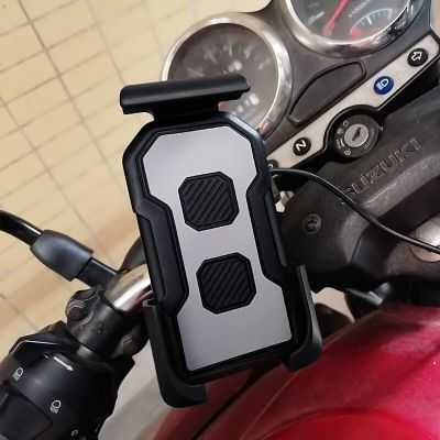 Electric Vehicle Mobile Phone Holder Navigation Holder Motorcycle Bike Rider Car Charger Driving Support
