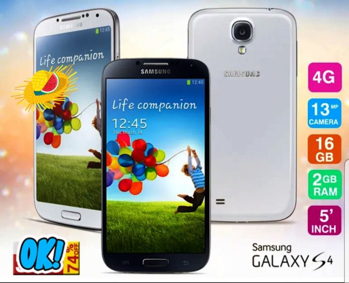 Điện thoại Samsung Galaxy S4 Ram 2/16GB lên Fb, Zalo,Titok rất mượt điện  thoại giá rẻ... tặng pin mới 100% 