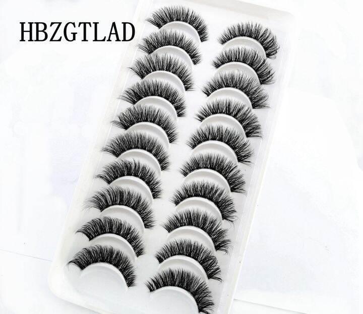 5-10-pairs-invisible-band-lashes-3d-mink-strip-lashes-reusable-false-eyelashes-crisscross-dramatic-lashes-lightweight-eyelashes