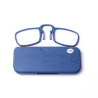 COLOURMAX Mini Reading Glasses Men Women Nose Clip Reader With Case Eyewear +1.5 2.0 2.5