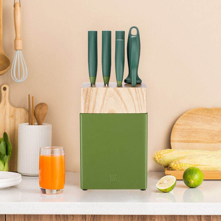 ZWILLING® Now S Lime Knife Block 7pc Set Lazada