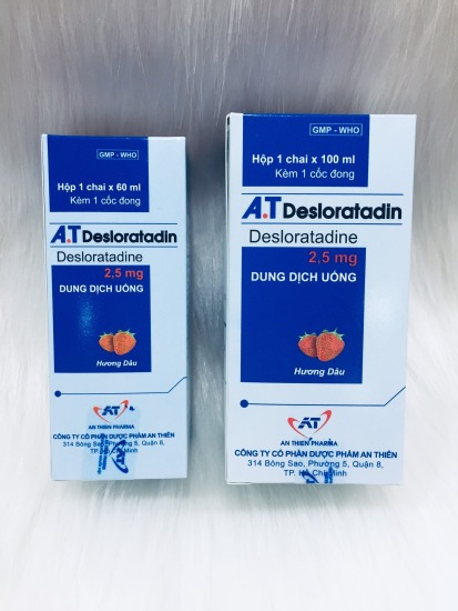 Siro a.t desloratadin giảm sổ mũi, hắt hơi, nghẹt mũi - ảnh sản phẩm 1
