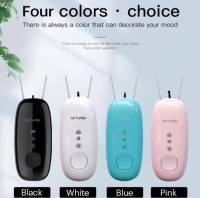 เครื่องฟอกอากาศแบบพกพา เครื่องฟอกอากาศ air purifier necklace แบบพกพาคอคอมินิแบบพกพาไอออนลบ Purifier เครื่องฟอกอากาศเล็ก