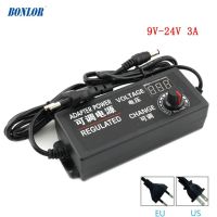 อเนกประสงค์9V-24V 90W ปรับได้เพื่ออะแดปเตอร์ DC กับหน้าจอแสดงผลแรงดันไฟฟ้าระบบแหล่งจ่ายไฟอะแดปเตอร์สำหรับแล็ปท็อปและประมวลผล