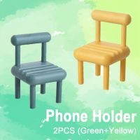 2pcs Cute Chair Mobile Phone Holder Adjustable Desktop Cell Phone Bracket Desktop Decor Lazy Bracket Catch up Bracket Wholesale