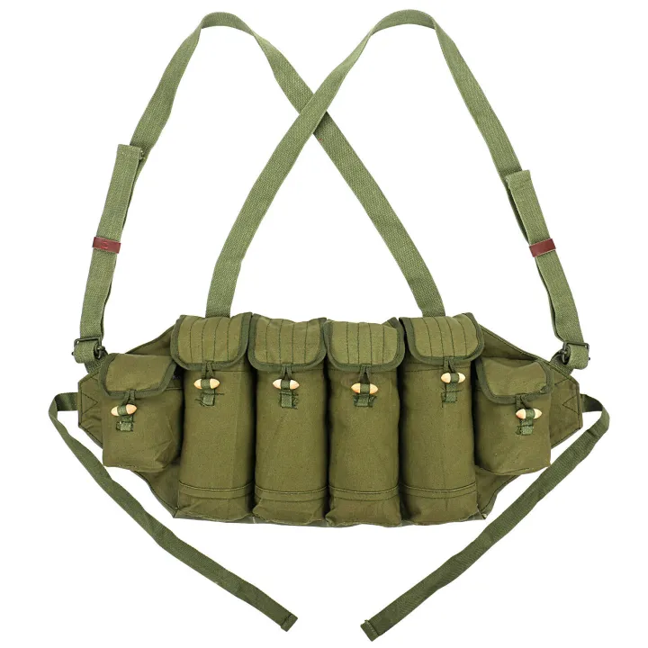 Chinese Army Military Type 81 Chest Rig Ammo Pouch Bandolier AK 47 ...