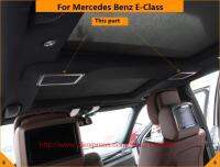 4ชิ้นเซ็ตสำหรับ Benz E-Class รถที่นั่งด้านหลังกระจกแต่งหน้าสติกเกอร์ตกแต่ง