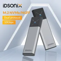 Idsonix Nvme Enclosure M2 Nvme SATA Dual Protocol USB3.1 GEN2เคส SSD 10Gbps กล่องฮาร์ดดิสก์รองรับ UASP สำหรับแล็ปท็อปแมคบุ๊คชิ้น