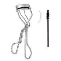 3PCS Eyelash Curler Set Wide Angle Lash Curler Eyelash Brush &amp; Refill Pad Great For Create Long Lasting Natural Curly Lashes