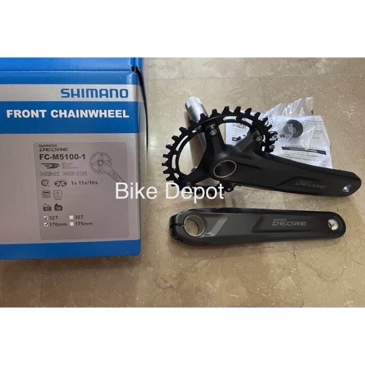 shimano deore 1x10 crankset