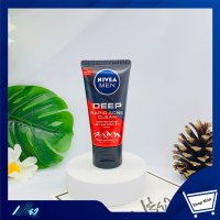 NIVEA นีเวียเมน มัดโฟม ดีพ ราพิด แอคเน่ 50 กรัม. Nivea Men Deep Rapid ACNE Clear 50 g.