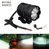 DZYSGY โคมไฟเสริมสำหรับมอเตอร์ไซค์,อุปกรณ์เสริม LED 36W พร้อมสวิตช์3โหมดสำหรับไฟหน้ารถจักรยานยนต์ไฟแต่งมอเตอร์ไซค์ไฟหน้าไฟสปอร์ตไลท์ตัดหมอก