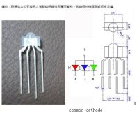 【Factory-direct】 Correct Engineering Service Limited ไดโอด LED RGB กระจาย50ชิ้น,สำหรับสวิตช์ Gateron ฯลฯแคโทดทั่วไป