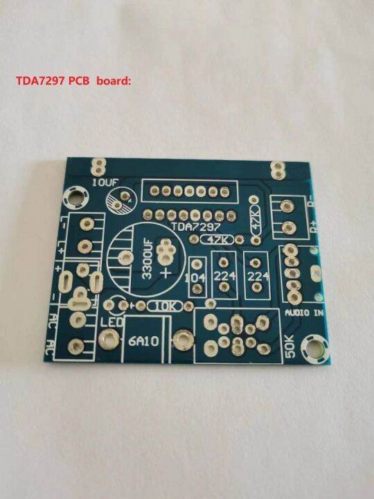 TDA7297 Dual Channel Power Amplifier Board Single Power Supply AC/DC