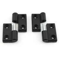 【LZ】 Plastic Door Hinge Nylon Coupling Head Partition Panel Detachable Hinges for Public Toilet Door 4pcs