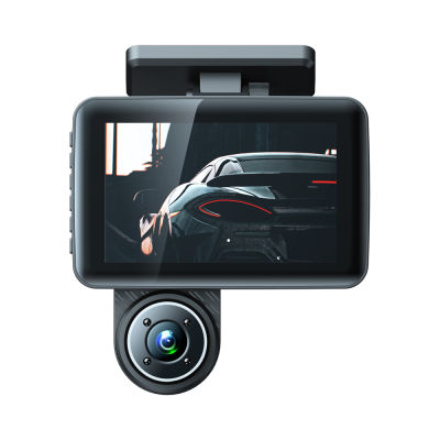 AUMOTOP กล้องติดรถยนต์3ตัว4in กระจกมองหลังรถแบบใสรถมุมกว้างกล้องถ่ายวิดีโอการบันทึกกล้องวิดีโอกล้องติดรถยนต์ความปลอดภัยในรถยนต์