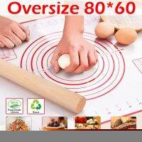 Oversize 80/70/60cm Silicone Baking Mat Silicone Rolling Kneading Pad - 80/70/60cm - Aliexpress