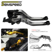 SEMSPEEDสำหรับSuzuki HAYABUSA/GSXR1300 GSXR 1300 2008-2020รถจักรยานยนต์CNCปรับได้พับยืดคลัตช์เบรกคันโยก