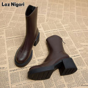 Laz Nigori Boots women s autumn and winter new high