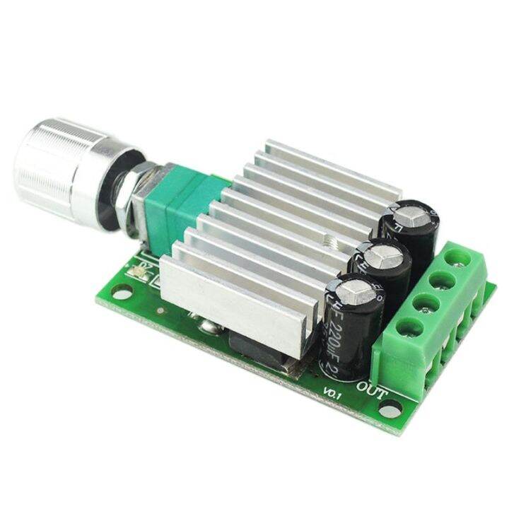 12v 24v 10a dc motor speed controller adjustable speed regulator dimmer