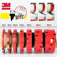 3M VHB Heavy Duty Mounting Strong Double Sided Tape Adhesive Acrylic Foam Anti-Temperature Waterproof Home For Car 0.8MM Office Adhesives  Tape