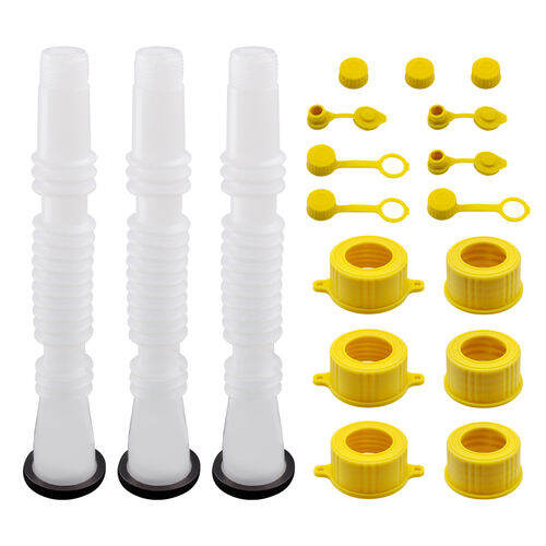 1-2-set-replacement-spout-gasket-seals-can-spout-parts-cap-kit-flexible-pour-nozzles-gasket-set-gas-can-spout-kit-yellow-black