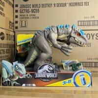 Jurassic World GMR16 Thrashing Indominus Rex Action Figure ของเล่นไดโนเสาร์เด็กวันเกิดของขวัญ Imaginext Fisher Prize