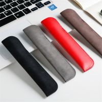 Pencil Case Retro Estuche Office Supplies Leather Pen Sleeve Accessories School Pencilcase Mini Portable Cute Pouch Bags Fundas