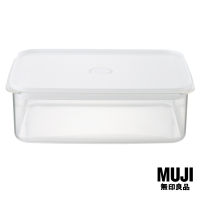 มูจิ กล่องถนอมอาหารทรงลึก - MUJI Sealable Container Deep 24.5 x 20 x 8 cm