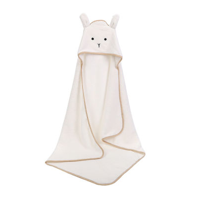 Baby Poncho Bath Towel Bebe Toalla Velvet 90*90cm Fleece Hood Infant Towels Blanket Newborn Baby Hooded Towel Infant Babies Spa#