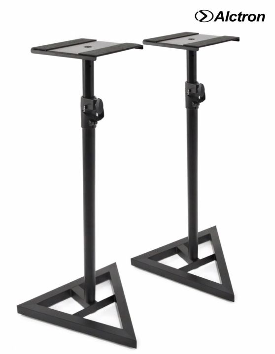 alctron-ms120-monitor-speaker-stand-ขาตั้งลำโพงมอนิเตอร์-ขาตั้งลำโพง-ฐานสามเหลี่ยม-ปรับสูงได้-6-ระดับ-ความสูง-80-130-ซม-1-คู่