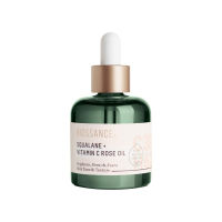 Biossance Squalane + Vitamin C Rose Oil, Green Bottle, 30Ml