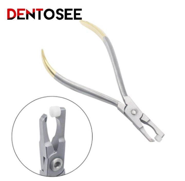 Dental Adhesive Removing Pliers Posterior Teeth Removal Forceps with