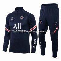 ﹊♠┇ ?Special spot price 2021New Paris Jersey Massey Autumn and Winter Training Wear Jacket Suits Adult Children Soccer Lon00