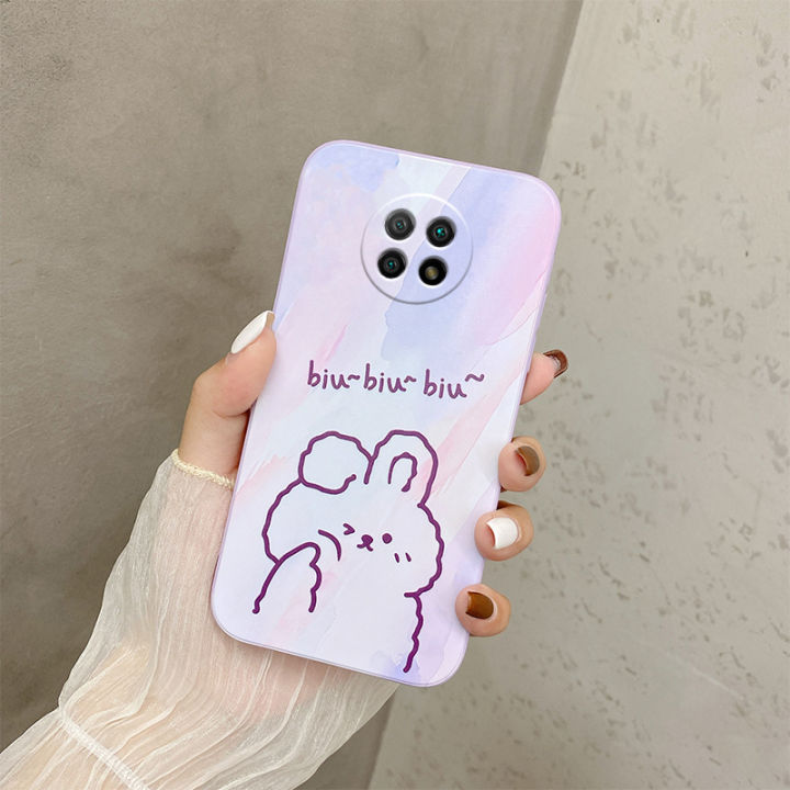 เคส-xiaomi-redmi-note-9t-5g-เคสโทรศัพท์ซิลิโคน-tpu-ฝาหลังเรดมี่ปลอกอ่อนทาสี-note9t