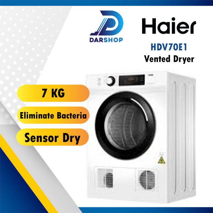 Haier Vented Dryer (7.0kg) HDV70E1 Lazada