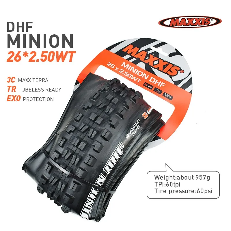 maxxis minion dhf 26 inch