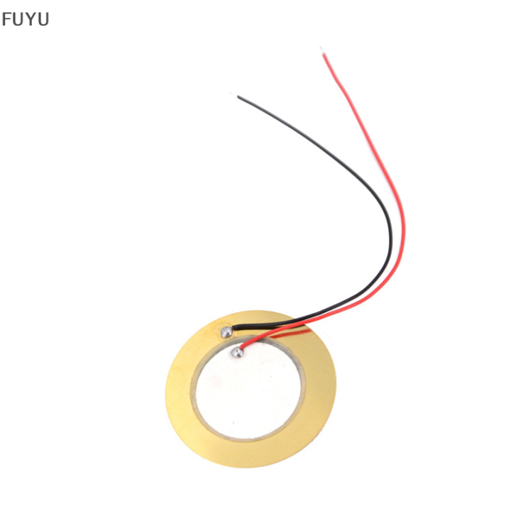 fuyu-10-pcs-35mm-piezo-elements-buzzer-sounder-sensor-ทริกเกอร์แผ่นกลอง-ลวดทองแดง