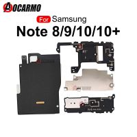 1Set สําหรับ Samsung Galaxy Note 8 9 10 Plus NFC Wireless Coil ชาร์จสัญญาณเสาอากาศฝาครอบลําโพง Flex Cable อะไหล่ซ่อม