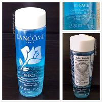 Lancome Bi-Facil Non Oily - Instant Cleanser Sensitive Eyes 30ml.  ลังโคม ไบฟาซิว โลชั่นเช็ดเครื่องสำอางรอบดวงตา