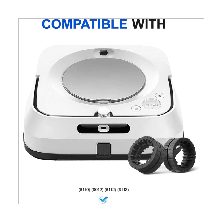 non-replacement-wheel-tires-for-m6-6110-6012-6112-6113-ultimate-connected-robot-mop-parts