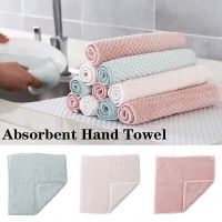 [Buy 1 Get 1 Free] Super Absorbent Microfiber Kitchen Dish Cloth Household Cleaning Towel