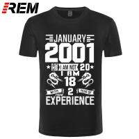 2023 NEW January February March April May June July August September 2001 YEARS shirt T shirt Printed Casual Mens Short Sleeve  8Y9V