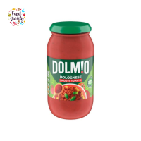 Dolmio Sauce For Bolognese Smooth Tomato 500g โดลมิโอซอสสำหรับโบโลเนสสมูทมะเขือเทศ 500 กรัม