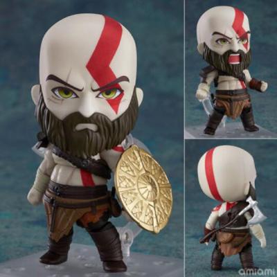 10เซนติเมตรเทพเจ้าแห่งสงครามผีของสปาร์ตา925รุ่น Q สุดยอด Kratos พีวีซีรูปการกระทำของเล่นตุ๊กตาคริสต์มาสของขวัญวันเกิดพร้อมกล่อง