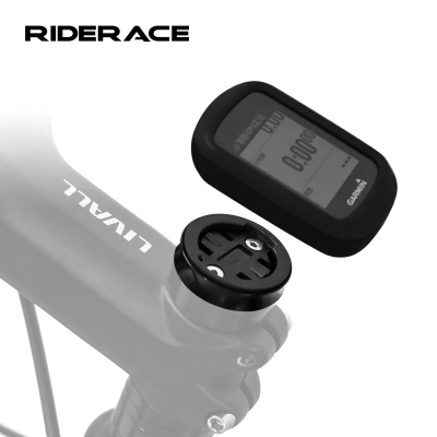 จักรยานคอมพิวเตอร์ Mount Holder MTB Road Bike Stem Top Cap นาฬิกาจับเวลา Speedometer Bracket Adapter สำหรับ Garmin Bryton Wahoo Cateye-wangjun1