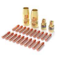 MIG Welding Accessory Kit 0.030 Tip-Nozzle-Diffusers สำหรับ Miller Millermatic M-100/150 Hobart H-9/10