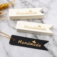 100pcs Handmade Paper Tags Gift Packaging Hang Tag Christmas Wedding Birthday Party Gifts Wrapping Supplies Bag Boxes Labels Gift Wrapping  Bags